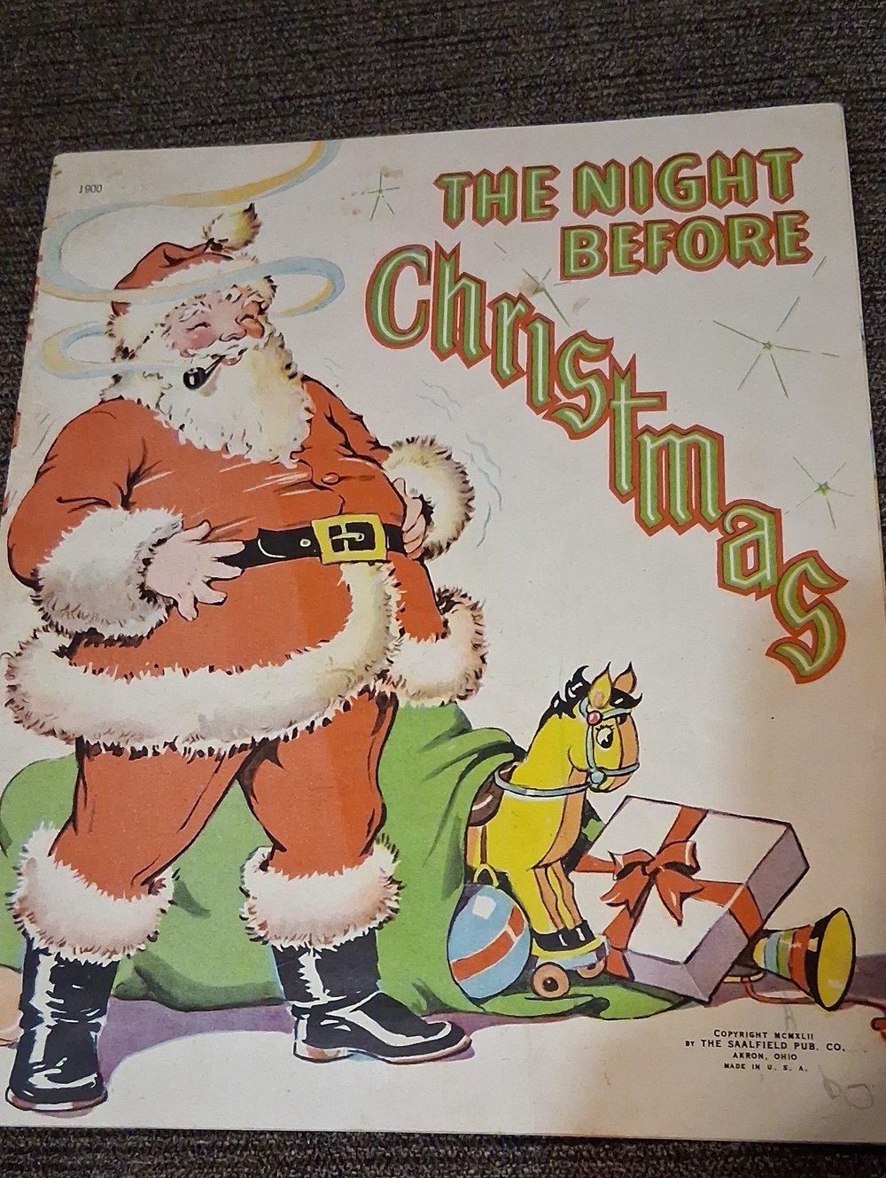 Vintage Christmas Storybook